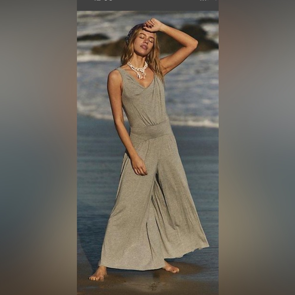Free People Royal One Piece Heather Gray, size small, NWT
